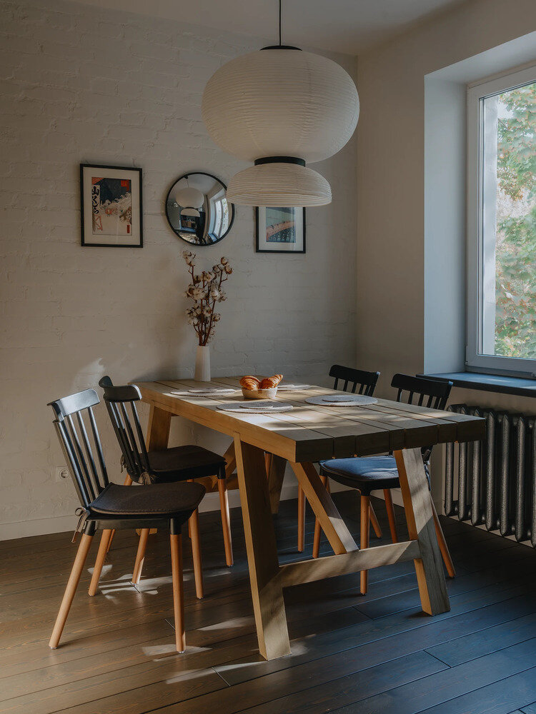 Фотография: Кухня и столовая в стиле Эклектика, Современный, Восточный, Квартира, Проект дня, Москва, 3 комнаты, 40-60 метров, Вероника Любош – фото на INMYROOM Фотография: Кухня и столовая в стиле Эклектика, Современный, Восточный, Квартира, Проект дня, Москва, 3 комнаты, 40-60 метров, Вероника Любош – фото на INMYROOM