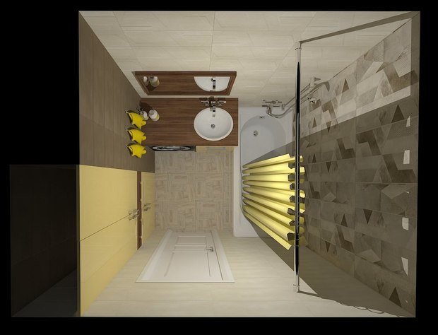 Фото из портфолио Трехкомнатная квартира – фотографии дизайна интерьеров на INMYROOM