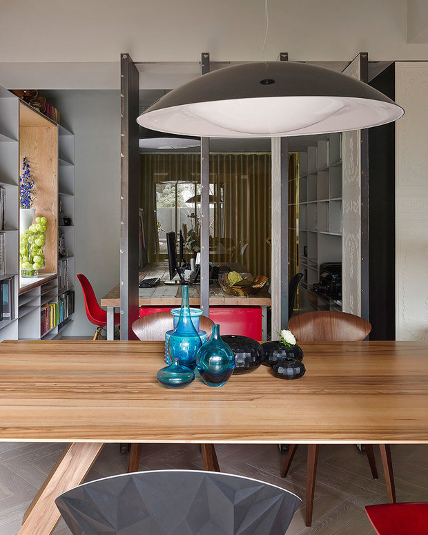 Фотография: Кухня и столовая в стиле Хай-тек, Эклектика, Офисное пространство, Офис, Дома и квартиры, Проект недели – фото на INMYROOM