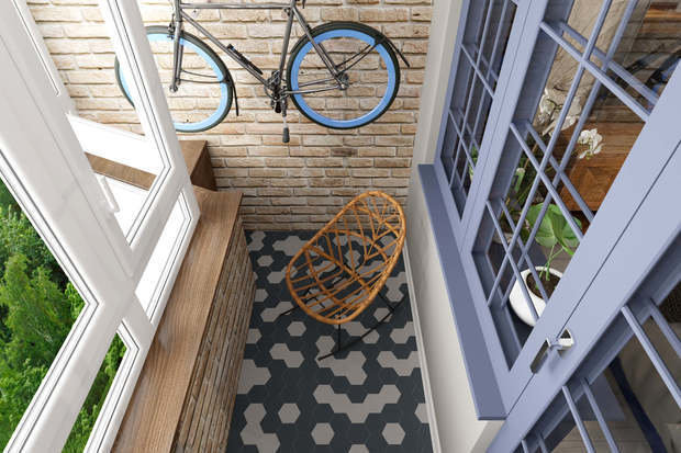 Фото из портфолио Трехкомнатная квартира 78 м2 в современном стиле, в доме серии П-44 – фотографии дизайна интерьеров на INMYROOM