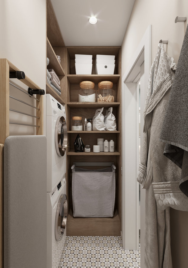 Фото из портфолио Квартира с Террасой – фотографии дизайна интерьеров на INMYROOM