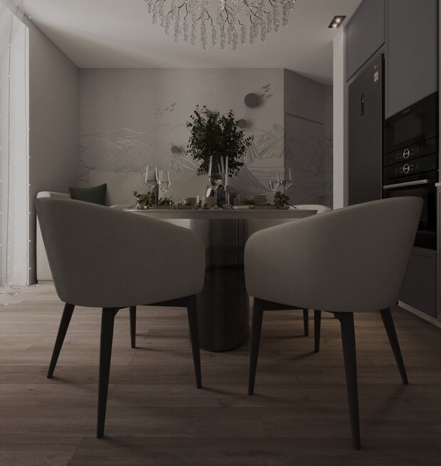 Фото из портфолио Кухня-столовая  – фотографии дизайна интерьеров на INMYROOM