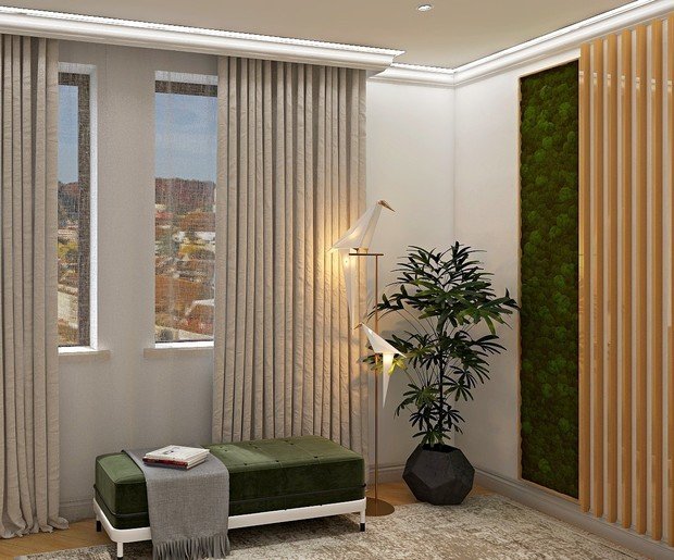 Фото из портфолио Двухкомнатная квартира – фотографии дизайна интерьеров на INMYROOM