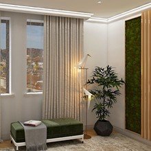 Фото из портфолио Двухкомнатная квартира – фотографии дизайна интерьеров на INMYROOM
