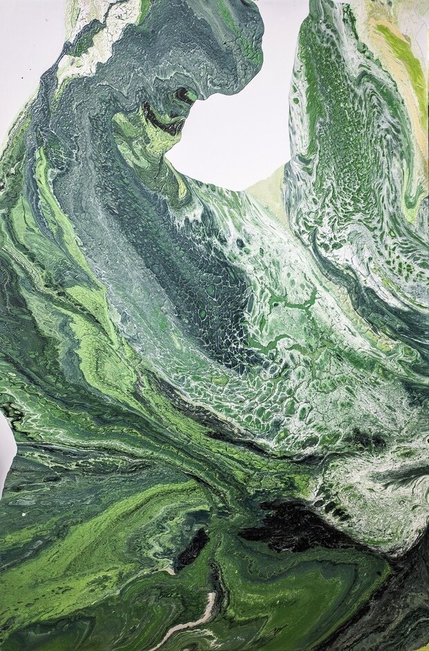 Фото из портфолио Картины Fluid Art – фотографии дизайна интерьеров на INMYROOM