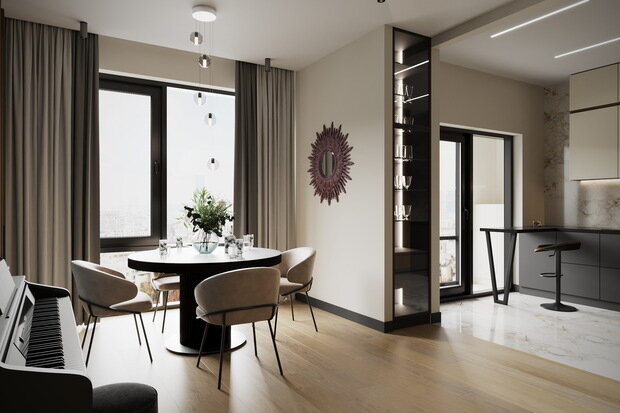 Фото из портфолио ЖК Ilove 97 кв м – фотографии дизайна интерьеров на INMYROOM