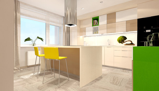 Фото из портфолио Квартира на Московской – фотографии дизайна интерьеров на INMYROOM