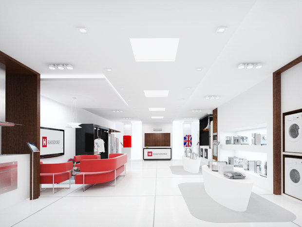 Фото из портфолио Шоу-рум Hausdorff в ТЦ Времена года.Москва – фотографии дизайна интерьеров на INMYROOM