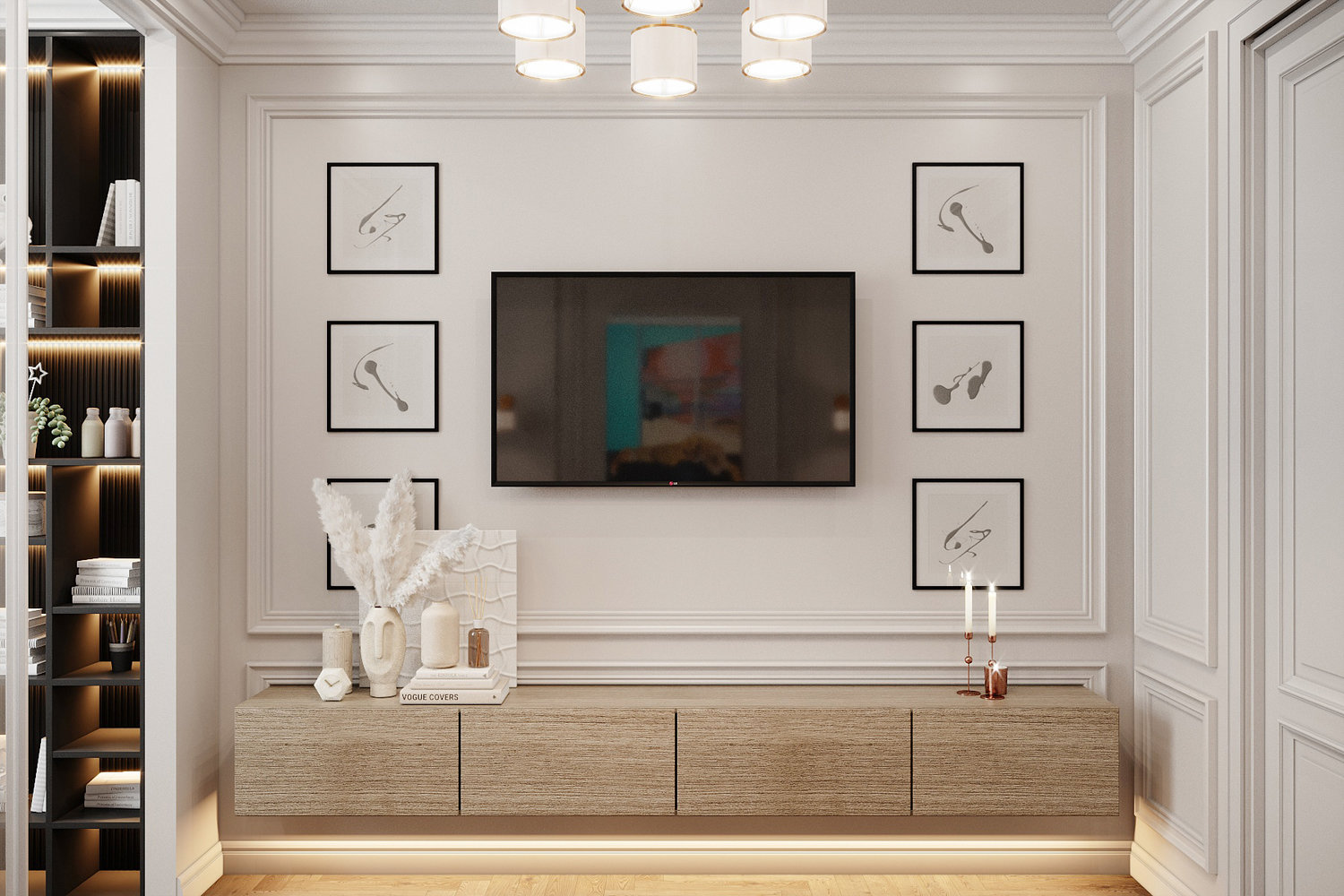 Фото из портфолио Проект и реализация двушки 70 кв.м. в ЖК на Академической – фотографии дизайна интерьеров на INMYROOM Фото из портфолио Проект и реализация двушки 70 кв.м. в ЖК на Академической – фотографии дизайна интерьеров на INMYROOM