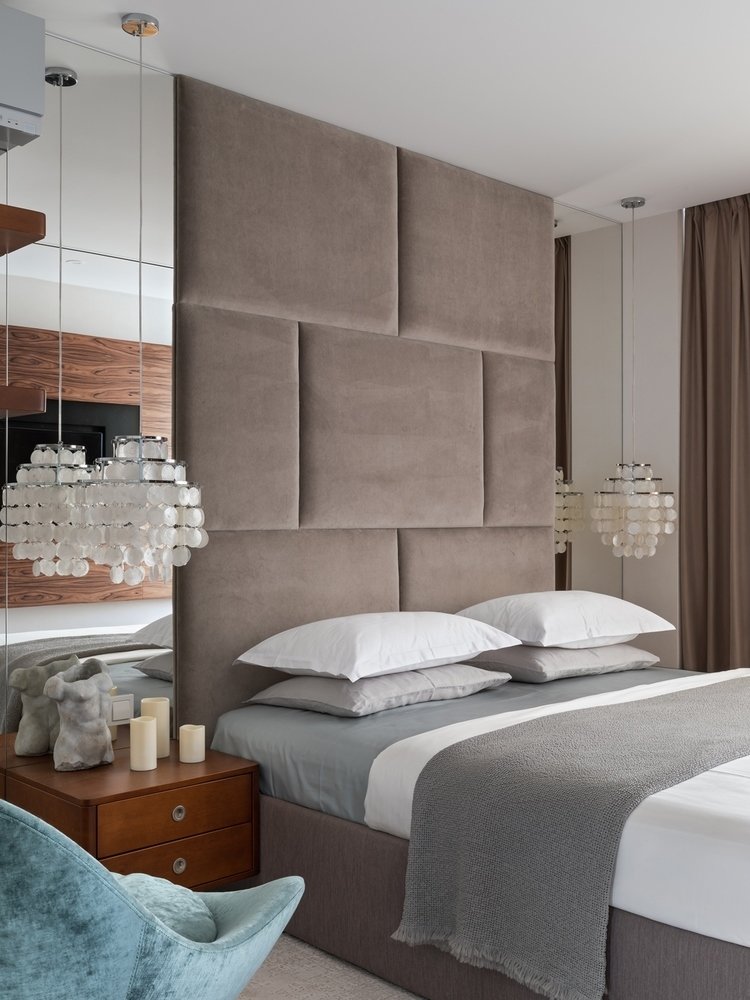 Фотография: Спальня в стиле Современный, Квартира, Проект дня, Минск, Евгения Лыкасова, 4 и больше, Более 90 метров – фото на INMYROOM Фотография: Спальня в стиле Современный, Квартира, Проект дня, Минск, Евгения Лыкасова, 4 и больше, Более 90 метров – фото на INMYROOM