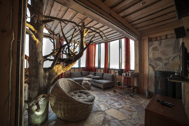 Фото из портфолио Роскошный ОТЕЛЬ-ЛЮКС в Исо-Сюёте – фотографии дизайна интерьеров на INMYROOM