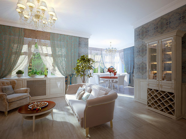 Фото из портфолио Классика загородного дома – фотографии дизайна интерьеров на INMYROOM