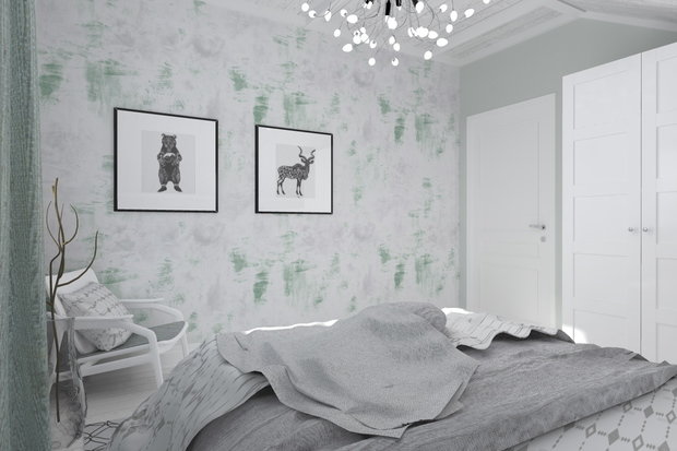 Фото из портфолио Спальня на мансардном этаже – фотографии дизайна интерьеров на INMYROOM