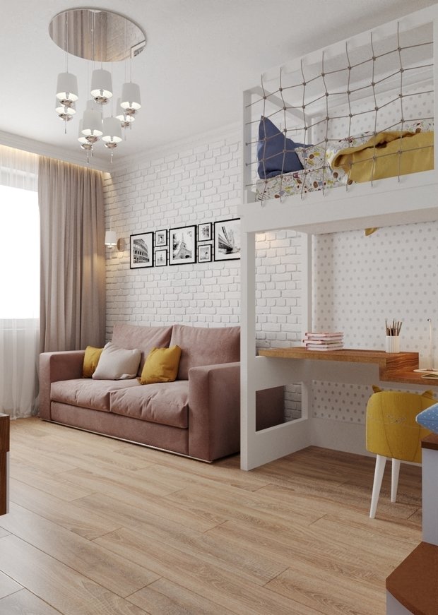 Фото из портфолио ПИОНЕРСКИЙ. РАБОЧАЯ – фотографии дизайна интерьеров на INMYROOM