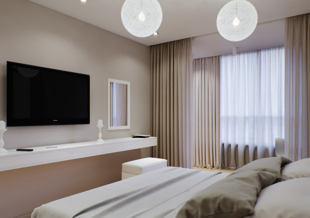 Фотография: Спальня в стиле Минимализм – фото на INMYROOM