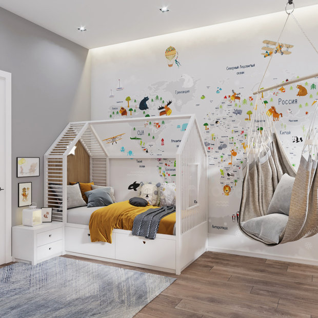 Фото из портфолио Сердце Столицы \ 96 кв. м. – фотографии дизайна интерьеров на INMYROOM