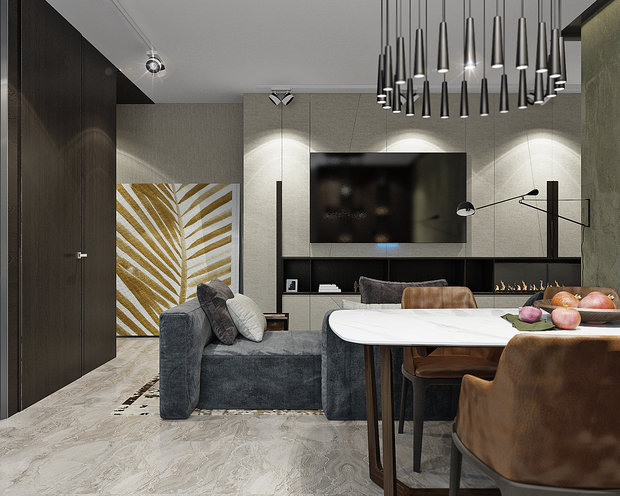 Фото из портфолио Квартира в г. Самара – фотографии дизайна интерьеров на INMYROOM