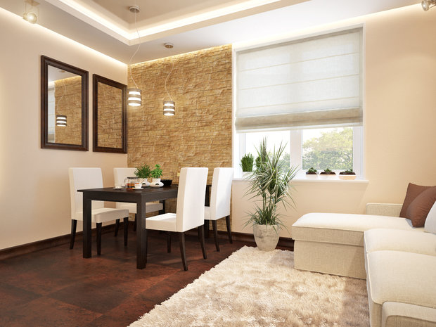 Фото из портфолио Дизайн-проект в идеальном сочетании бежевых и коричневых тонов – фотографии дизайна интерьеров на INMYROOM