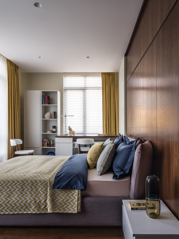 Фотография: Детская в стиле Современный, Квартира, Минимализм, Проект недели, Москва, Оксана Цымбалова, 4 и больше, Более 90 метров – фото на INMYROOM