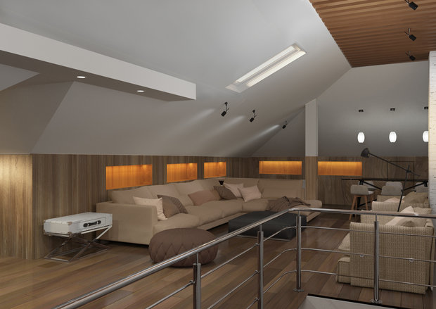 Фото из портфолио 08 Загородный дом в КП "Бристоль" – фотографии дизайна интерьеров на INMYROOM