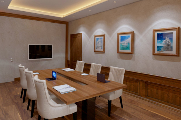 Фото из портфолио Офис. Переговорная. – фотографии дизайна интерьеров на INMYROOM