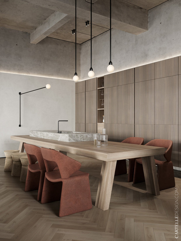 Фото из портфолио Beton M8 – фотографии дизайна интерьеров на INMYROOM