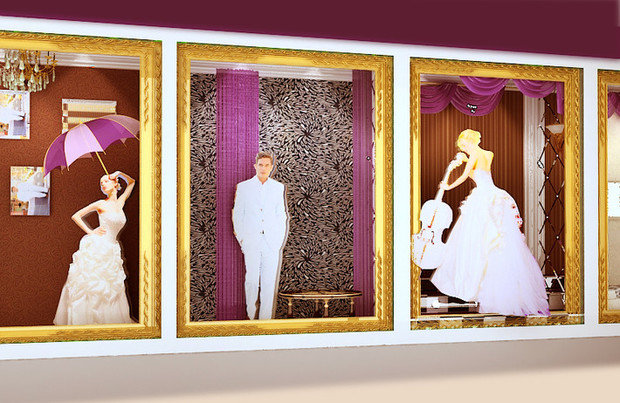 Фото из портфолио Витрина магазина Ампир-Decor – фотографии дизайна интерьеров на INMYROOM