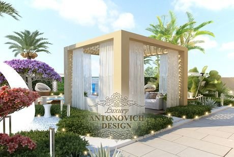 Ландшафтный дизайн от студии Лакшери Антонович Дизайн