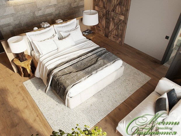 Фото из портфолио Спальня DE CHALET HOUSE – фотографии дизайна интерьеров на INMYROOM