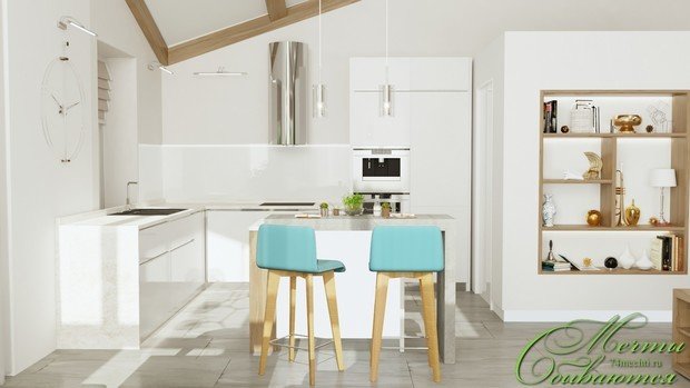 Фото из портфолио Свободный и уютный интерьер гостиной – фотографии дизайна интерьеров на INMYROOM