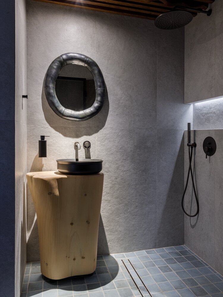 Фотография: Ванная в стиле Эклектика, Эко, Прованс и Кантри, Дом, Проект дня, Дом и дача, Казань, 4 и больше, Более 90 метров, Юлия Осошнова – фото на INMYROOM