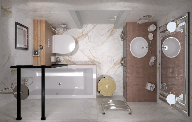 Фото из портфолио Маленький Париж – фотографии дизайна интерьеров на INMYROOM