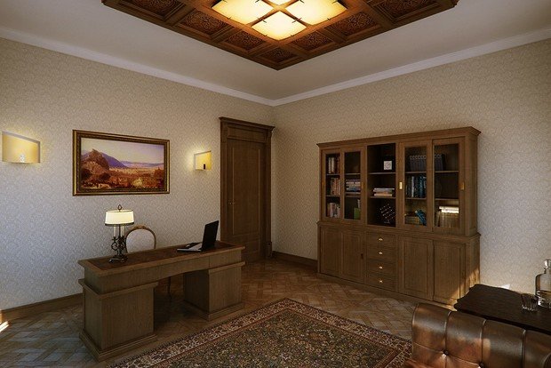 Фото из портфолио Кабинет и приемная. – фотографии дизайна интерьеров на INMYROOM