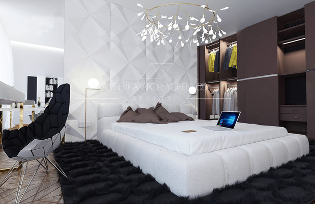 Фото из портфолио Bedroom – фотографии дизайна интерьеров на INMYROOM