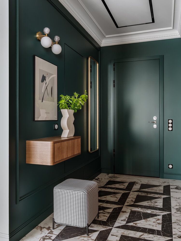 Фотография: Прихожая в стиле Классический, Современный, Квартира, Проект недели, Москва, 2 комнаты, 40-60 метров, Андрей Некрасов – фото на INMYROOM Фотография: Прихожая в стиле Классический, Современный, Квартира, Проект недели, Москва, 2 комнаты, 40-60 метров, Андрей Некрасов – фото на INMYROOM