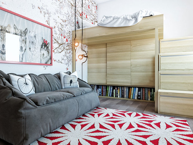 Фото из портфолио Светлый минимализм – фотографии дизайна интерьеров на INMYROOM