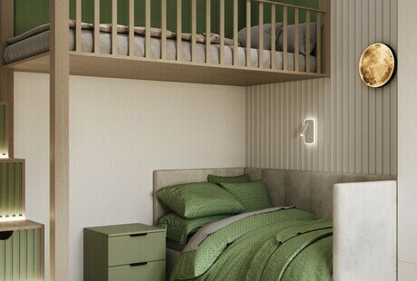 Квартира в ЖК TauHouse 62 кв м для семьи с двумя детьми