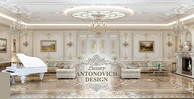 Фото из портфолио Роскошь классики в интерьерах Светланы Антонович – фотографии дизайна интерьеров на INMYROOM