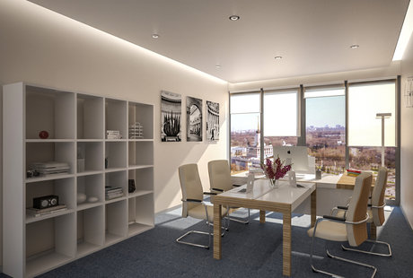 Проект реконструкции офисных помещений