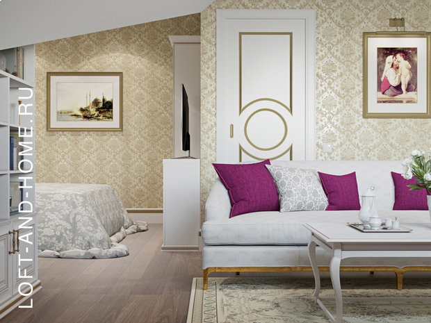 Фото из портфолио КЕМБРИДЖ, 165 КВ.М., АМПИР – фотографии дизайна интерьеров на INMYROOM