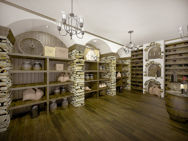 Фото из портфолио Дизайн винного погреба  – фотографии дизайна интерьеров на INMYROOM