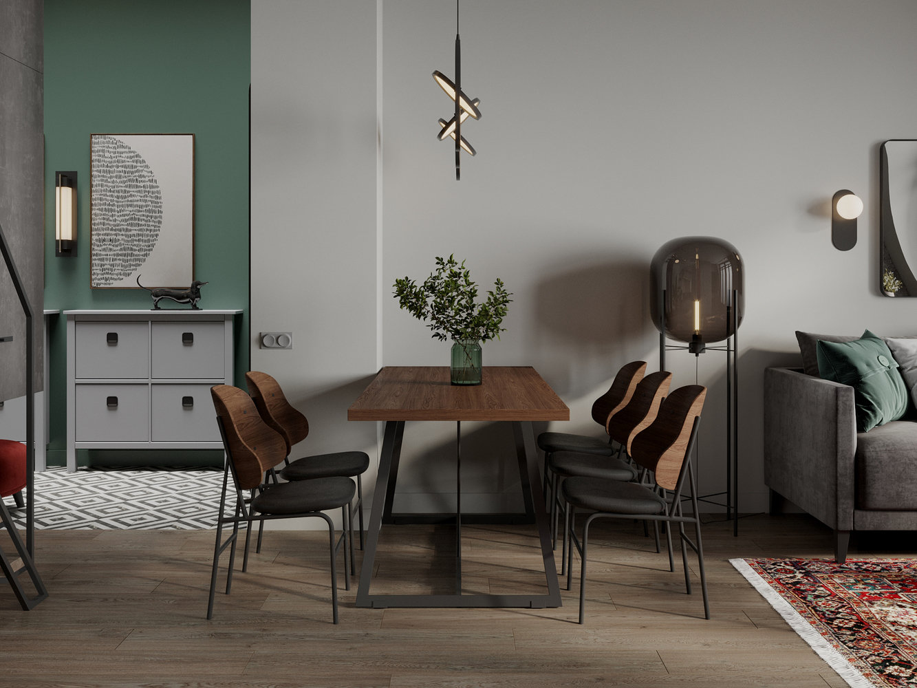 Фотография: Кухня и столовая в стиле Современный, Квартира, Проект недели, Санкт-Петербург, Татьяна Воронцова, 3 комнаты, 60-90 метров – фото на INMYROOM Фотография: Кухня и столовая в стиле Современный, Квартира, Проект недели, Санкт-Петербург, Татьяна Воронцова, 3 комнаты, 60-90 метров – фото на INMYROOM