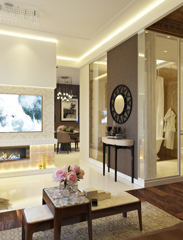 Фото из портфолио Дизайн-проект московской квартиры – фотографии дизайна интерьеров на INMYROOM