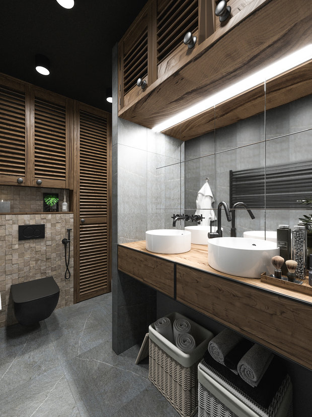 Фото из портфолио Квартира лофт 2 – фотографии дизайна интерьеров на INMYROOM