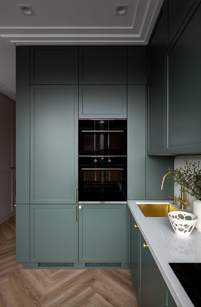 Фотография: Кухня и столовая в стиле Современный, Квартира, Студия, Проект дня, Москва, до 40 метров, Sloyarch – фото на INMYROOM