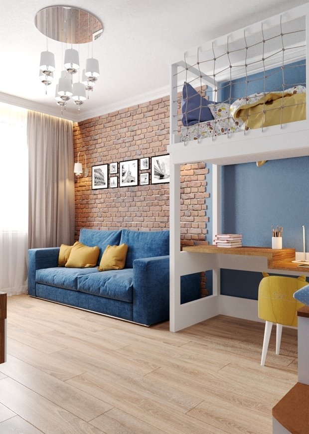 Фото из портфолио ПИОНЕРСКИЙ. РАБОЧАЯ – фотографии дизайна интерьеров на INMYROOM