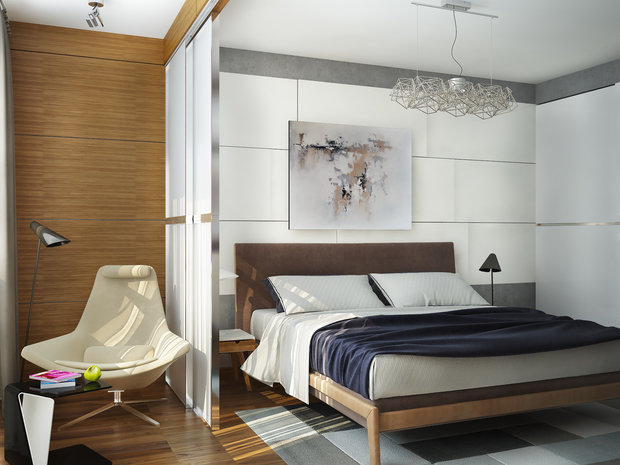 Фото из портфолио Интерьер спальни – фотографии дизайна интерьеров на INMYROOM