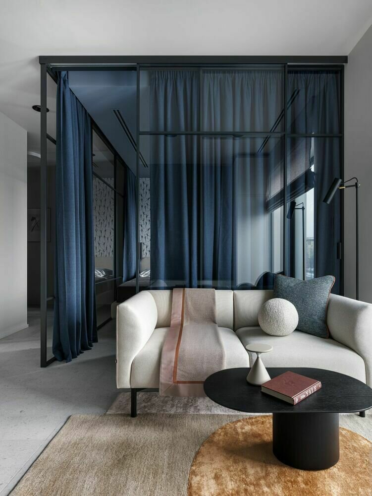 Фотография: Гостиная в стиле Современный, Минимализм, Квартира, Студия, Проект дня, Москва, до 40 метров, современные интерьеры – фото на INMYROOM Фотография: Гостиная в стиле Современный, Минимализм, Квартира, Студия, Проект дня, Москва, до 40 метров, современные интерьеры – фото на INMYROOM