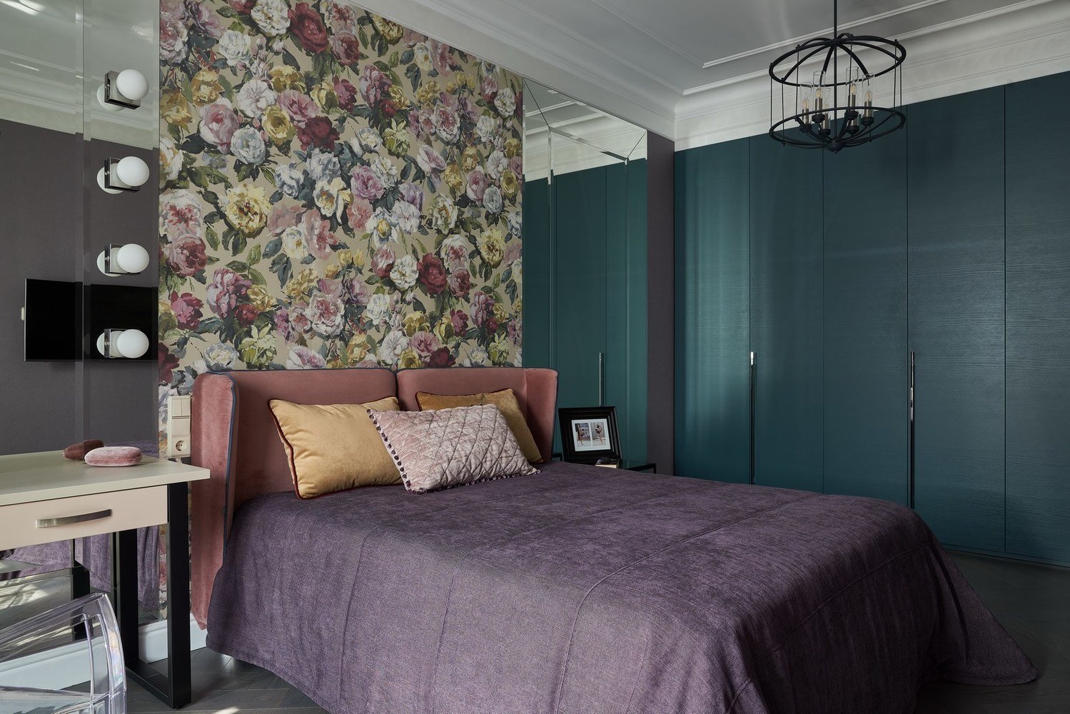 Фотография: Спальня в стиле Современный, Эклектика, Квартира, Проект недели, Калининград, 4 и больше, Более 90 метров, Виктория Лазарева – фото на INMYROOM