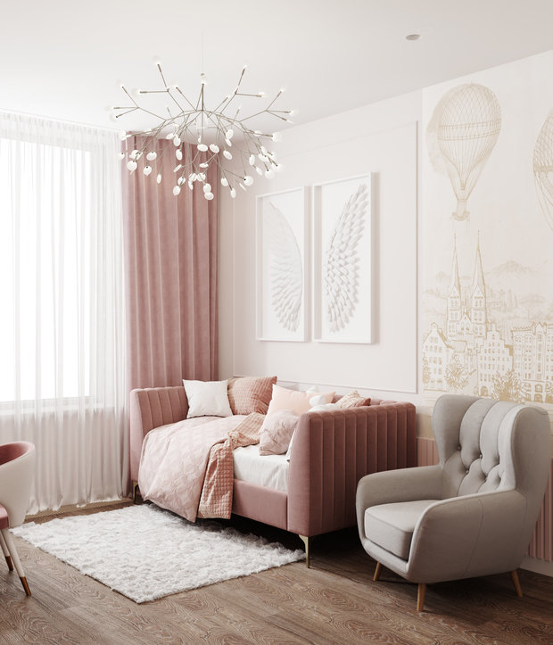 Фото из портфолио Квартира 73 кв. м. в современном стиле ЖК  Новочерёмушкинская 17 – фотографии дизайна интерьеров на INMYROOM